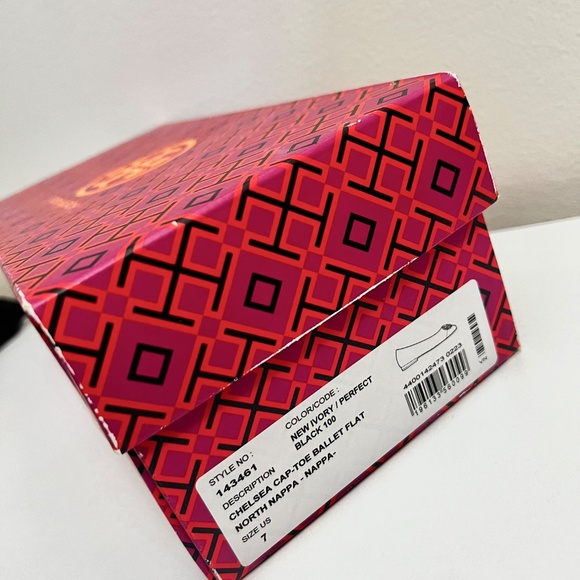 Tory Burch Chelsea Cap-Toe Ballet Flats US 7 - Picture 6 of 6